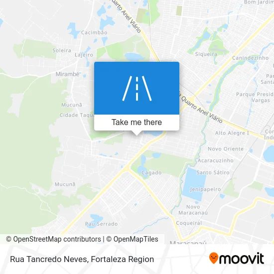 Rua Tancredo Neves map