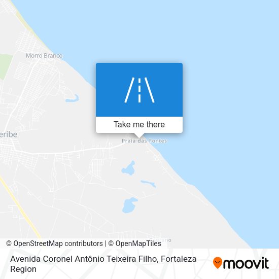 Avenida Coronel Antônio Teixeira Filho map