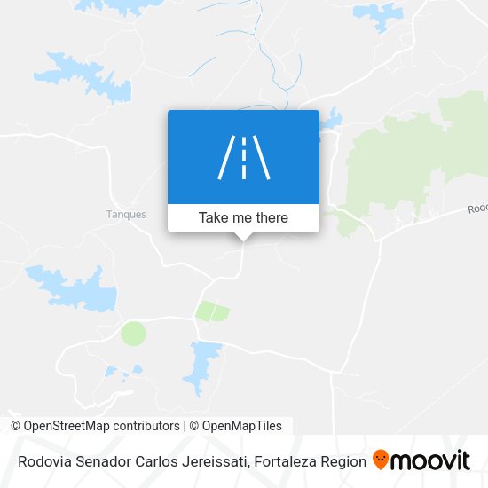 Rodovia Senador Carlos Jereissati map