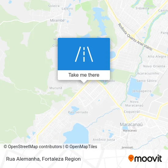 Rua Alemanha map