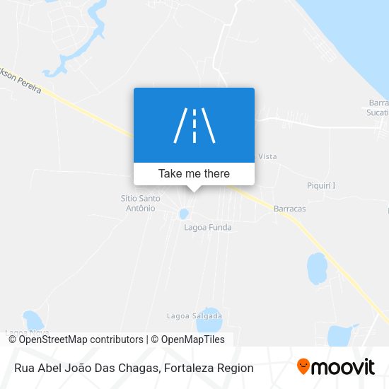 Rua Abel João Das Chagas map
