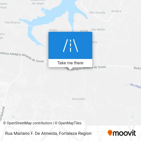 Rua Mariano F. De Almeida map