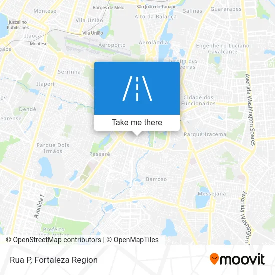 Rua P map
