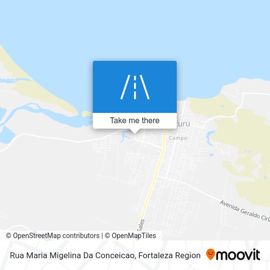 Rua Maria Migelina Da Conceicao map