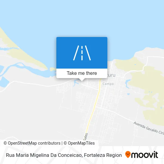 Rua Maria Migelina Da Conceicao map
