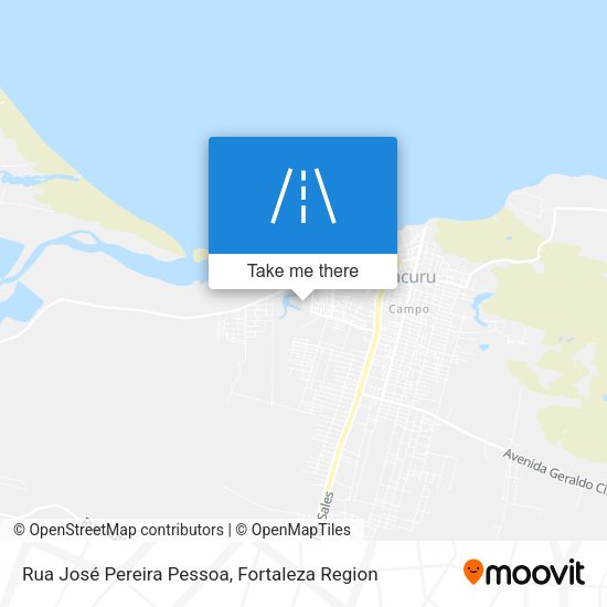 Rua José Pereira Pessoa map