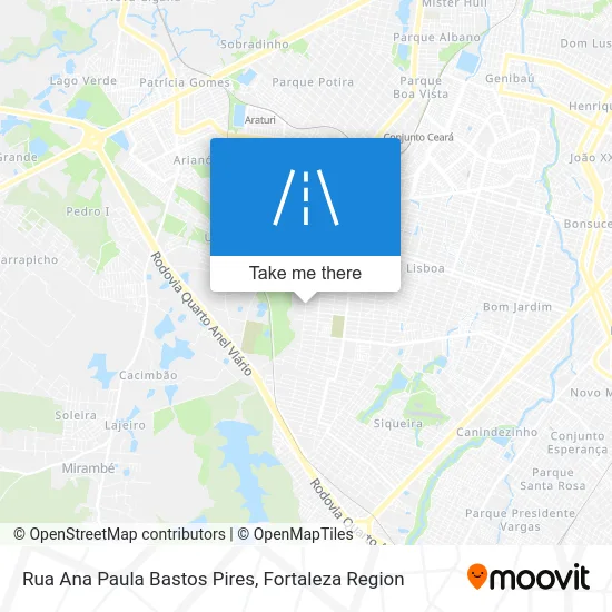 Rua Ana Paula Bastos Pires map