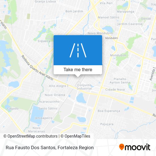 Rua Fausto Dos Santos map