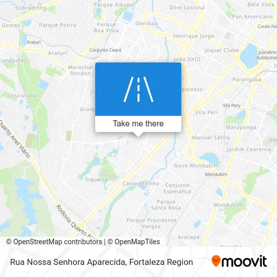 Rua Nossa Senhora Aparecida map