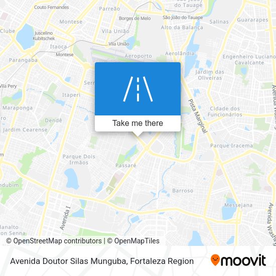 Avenida Doutor Silas Munguba map