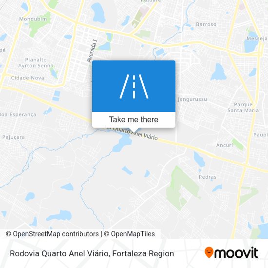 Rodovia Quarto Anel Viário map