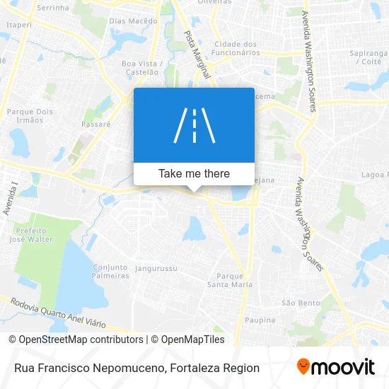 Rua Francisco Nepomuceno map