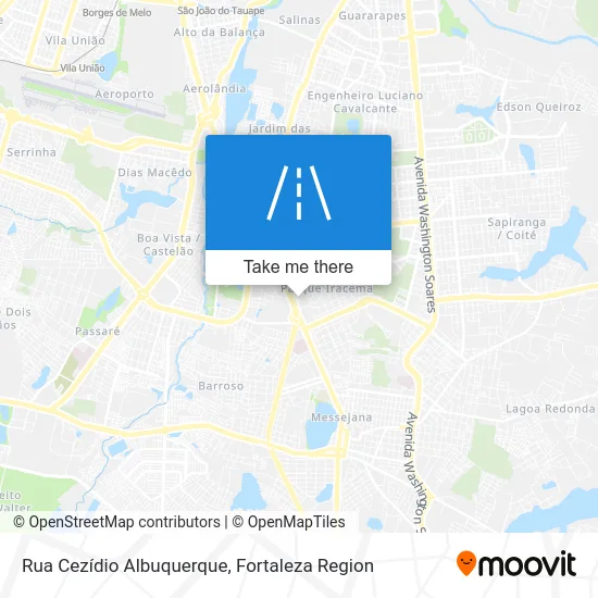 Rua Cezídio Albuquerque map
