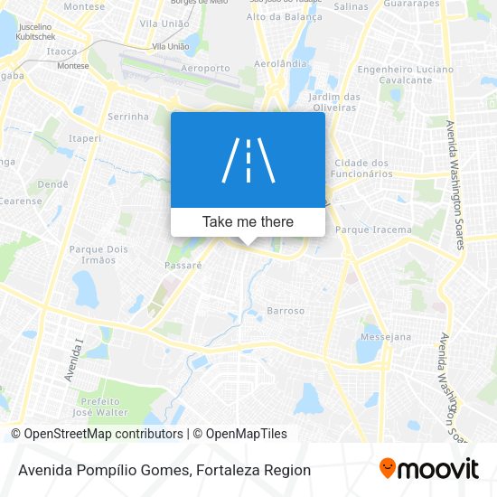 Avenida Pompílio Gomes map