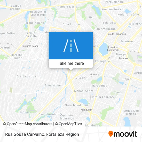 Rua Sousa Carvalho map