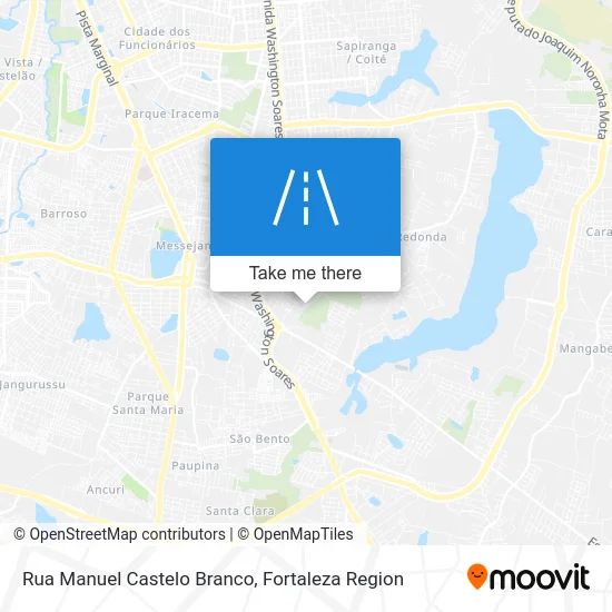 Rua Manuel Castelo Branco map