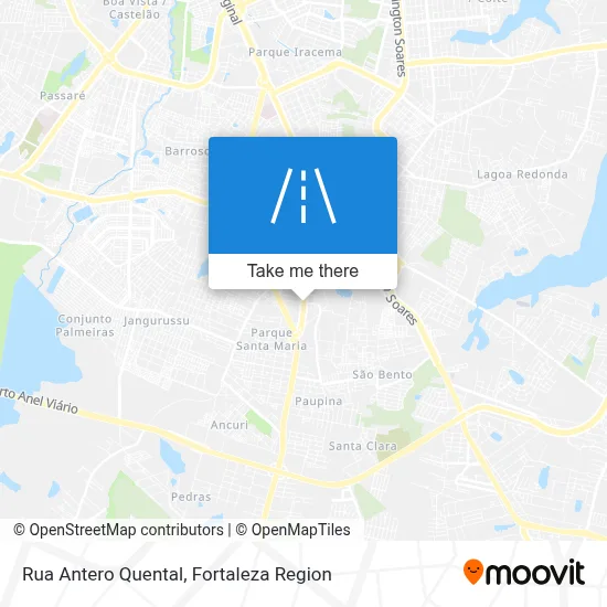 Rua Antero Quental map