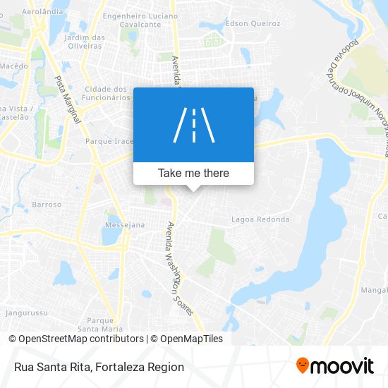Rua Santa Rita map