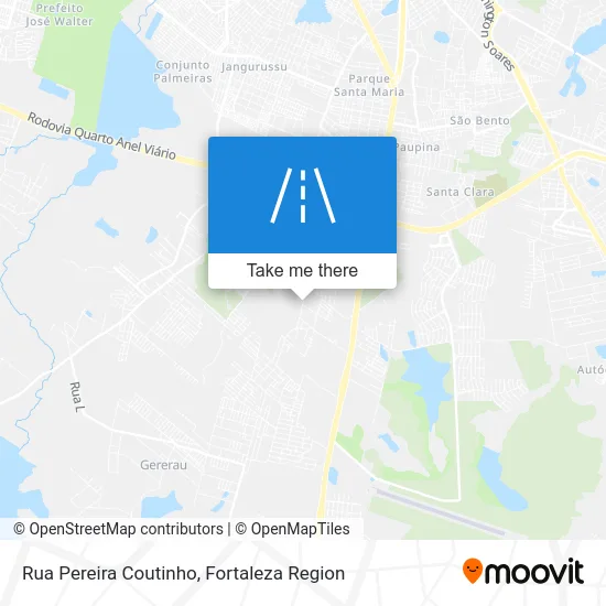Rua Pereira Coutinho map