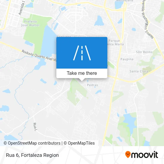 Rua 6 map