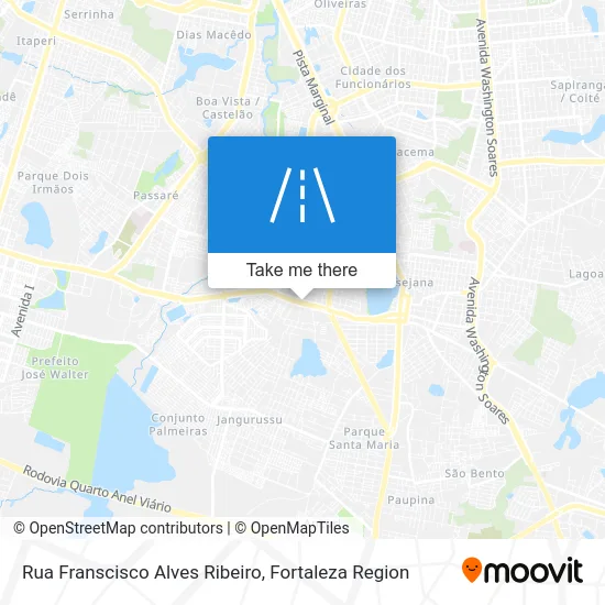 Rua Franscisco Alves Ribeiro map