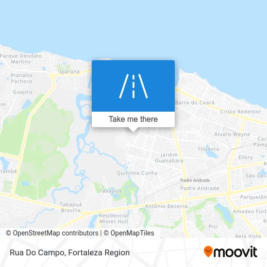 Rua Do Campo map