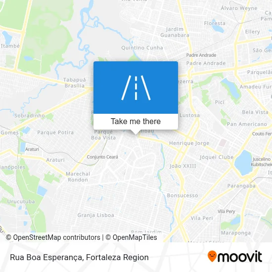 Rua Boa Esperança map