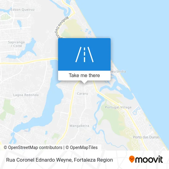 Rua Coronel Ednardo Weyne map