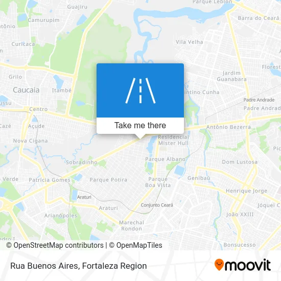 Rua Buenos Aires map