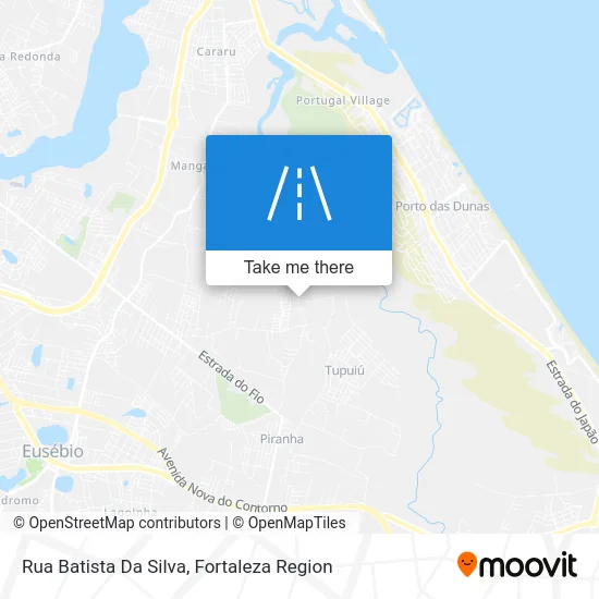 Rua Batista Da Silva map