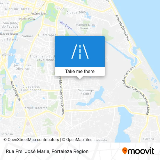 Rua Frei José Maria map