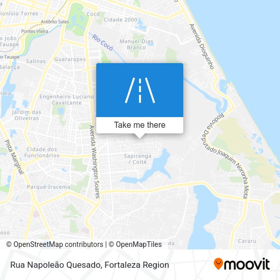 Rua Napoleão Quesado map