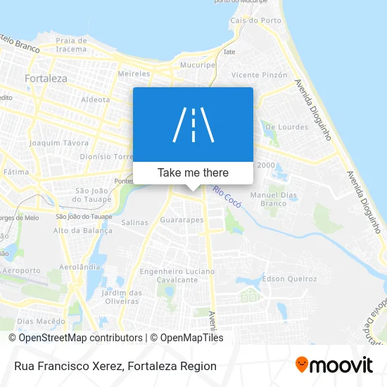 Rua Francisco Xerez map