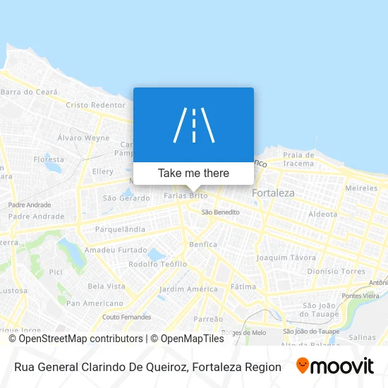 Rua General Clarindo De Queiroz map