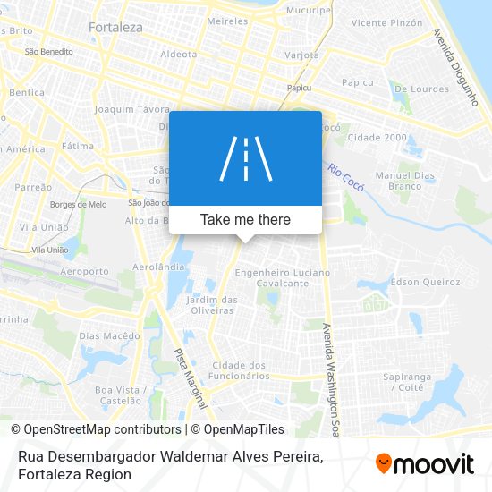 Rua Desembargador Waldemar Alves Pereira map
