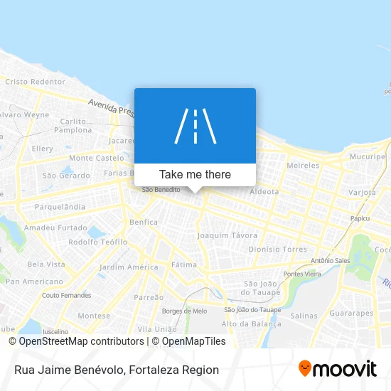 Rua Jaime Benévolo map