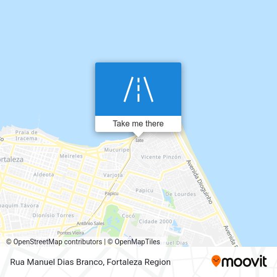 Rua Manuel Dias Branco map
