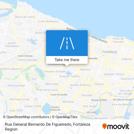 Rua General Bernardo De Figueiredo map