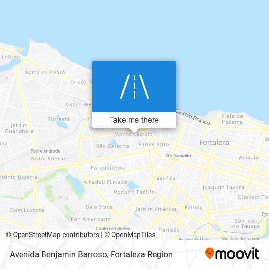 Avenida Benjamin Barroso map