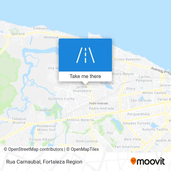 Rua Carnaubal map
