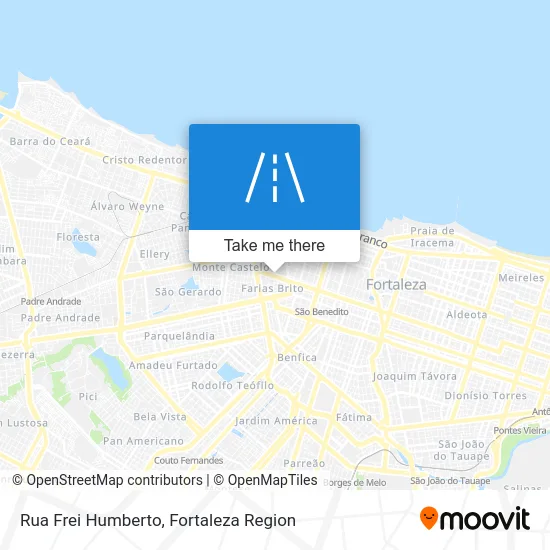 Rua Frei Humberto map