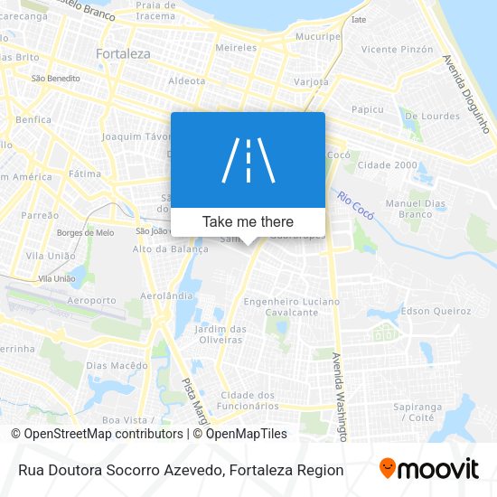Rua Doutora Socorro Azevedo map