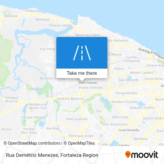 Rua Demétrio Menezes map