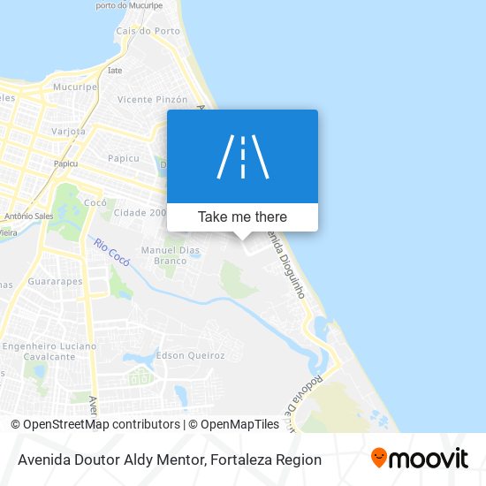 Avenida Doutor Aldy Mentor map