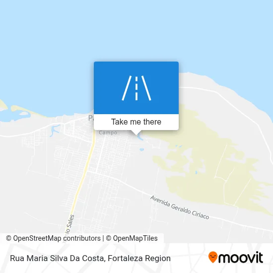 Rua Maria Silva Da Costa map