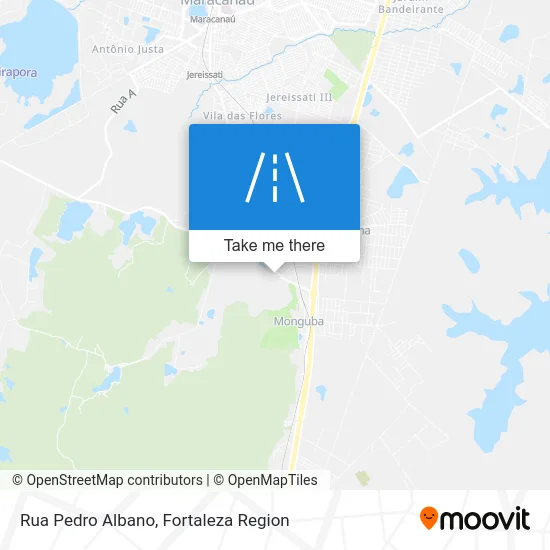 Rua Pedro Albano map