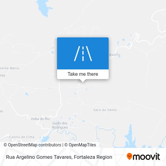Rua Argelino Gomes Tavares map