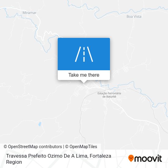 Travessa Prefeito Ozimo De A Lima map