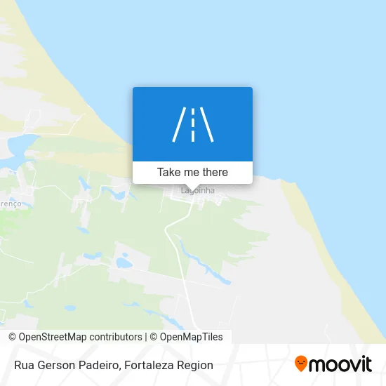 Rua Gerson Padeiro map