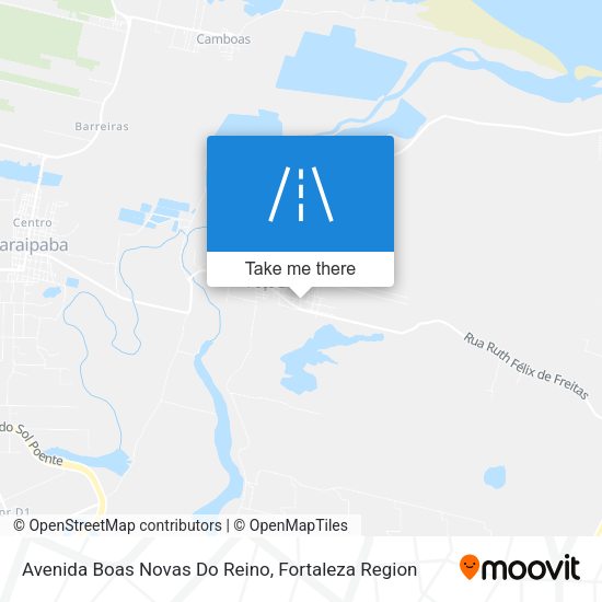 Avenida Boas Novas Do Reino map